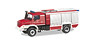 (HO) Mercedes Benz Zetorosu 4x4 Rescue Vehicles Hinterbruhl Fire Department (Model Train)