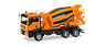 (HO) MAN TGS M Euro 6 Cement Mixer truck 3-axle (Model Train)