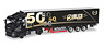 (HO) MAN TGX XLX Euro 6 Refrigerated Box Semi Trailer `50 Years Rohlich` (Model Train)