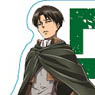 Standing Acrylic Key Ring Attack on Titan Levi (Anime Toy)