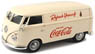 VW Cargo Van 1962 Cream `Refresh Yourself` (Diecast Car)