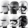 Star Wars Helmet Replica Collection Star Wars: The Force Awakens (Set of 8.) (Shokugan)