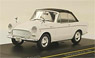 トヨタ パブリカ コンバーチブル 1964 ホワイト (幌付き) (ミニカー)
