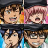 Ace of Diamond Sweet Time Party Can Badge Set 4pcs (Anime Toy)