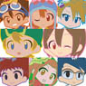 Digimon Adventure [Chara Ride] Rubber Strap 8 pieces (Anime Toy)