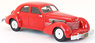 コード 812 クーペ 1937 レッド (ミニカー)