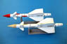 Russian Anti-aircraft Missile R-98R (2pcs) (Plastic model)