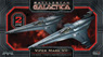 Battle Star Galactica Viper Mark VII (Set of 2) (Plastic model)