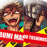 ALL OUT!! Can Badge Set E Ebumi Masaru & Matsuo Toshinosuke (Anime Toy)