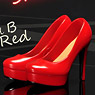 MC Toys 1/6 Woman High-Heeled Shoes B Red (Fashion Doll)