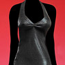 Super Duck Female Outfit/ Evening Dress 1/6 Set Black C012-A (Fashion Doll)