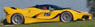 Ferrari FXX-K Giallo Modena - Blu Scozia and Bianco Fuji Livery No.15 ※イエロー (ミニカー)