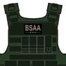 Biohazard BSAA Chris Plate Carrier Set (Anime Toy)