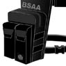 Biohazard BSAA Leg Bag Black (Anime Toy)