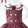 Picco D Classical Jumper Skirt Set (Raspberry) (Fashion Doll)