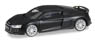 (HO) アウディR8 V10プラス マットブラック クロームリム (Audi R8 V10 plus) (鉄道模型)
