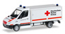 (HO) Mercedes-Benz Sprinter Emergency Vehicle German Red Cross (MB Sprinter DRK Celle) (Model Train)