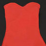 Toys City 1/6 Female Dress Set Red (Fashion Doll)