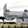 J.R. Container Wagon Type KOKI106 (Gray/without Container/with Tail Light) (Model Train)