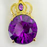 [Uta no Prince-sama] Acrylic Stone Key Ring [Ichinose Tokiya] (Acrylic Stone Color: Purple) (Anime Toy)