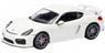 ポルシェ ケイマン GT4 ホワイト (ミニカー)