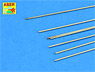Brass Wire 0.7mm Length 25cm (7pcs.) (Plastic model)