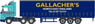 (OO) Scania 113 40ft Curtainside Gallacher Bros (鉄道模型)