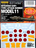 Mitsubishi G4M1 Type 1 Attack Bomber Model 11 (Decal)