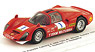 TUDOR Porsche Carrera 6 (906-120) #1 Winner SUZUKA 1000km 1969 T.Tsutsumi / J.Yoneyama [限定品] (ミニカー)