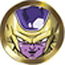Aluminum Button Seal Fingerprint Authentication Support Dragon Ball Super 04 Golden Freeza ASS (Anime Toy)