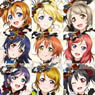 Love Live! Trading Mini Colored Paper Vol.3 12 pieces (Anime Toy)