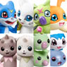 Digimon Adventure Digicolle! Data 3 (Set of 8) (Character Toy)