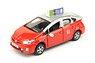 Tiny City No.09 Toyota Prius Taxi Red *Front Door Openable and Closable (Diecast Car)