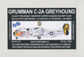 C-2A Greyhound (U.S. Navy VRC-30 Providers) Resin Conversion Kit (for Hasegawa E-2C Hawkeye) (Plastic model)