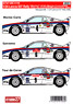 Lancia 037 Rally `Martini` #1 #4 Monte-Carlo/#5 #9 Tour de Corse/#2 #6 Sanremo 1983 (デカール)