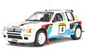 プジョー 205 T16 - 1000湖 ラリー 1984 (ホワイト / レーシングデカール) (ミニカー)
