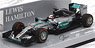 メルセデス AMG ペトロナス F1チーム W06 ハイブリッド L.ハミルトン 日本GP 2015 ウィナー (ミニカー)
