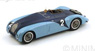 Bugatti 57 G No.2 Winner 24H Le Mans 1937 J.-P.Wimille R.Benoist (ミニカー)