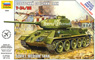 T34/85 Soviet Middle Tank (Plastic model)