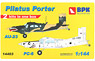 Pilatus Porter PC-5 & AU-23 set.1 (Set of 2) (Plastic model)