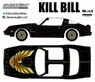 Hollywood - Kill Bill Vol II (2004) - 1979 Pontiac Firebird Trans Am (ミニカー)