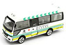 No.15 Toyota Coaster St.John`s Hospital Ambulance *Side Door Openable and Closable (Diecast Car)