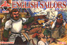 English Sailors 16-17th Century (Set of 40) (Plastic model)