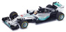 Mercedes W06 No.44 Winner USA GP 2015 World Champion - with Pit Board Lewis Hamilton (ミニカー)