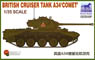 British Cruiser Tank A34 `Comet` (Plastic model)