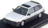 Honda ACCORD AERO DECK (1985) シルバー/ガンメタル (ミニカー)