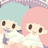 Sanrio x teracco Can Badge Little Twin Stars (Anime Toy)