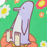 [Uta no Prince-sama] Mascot Characters Gamaguchi Pouch Retro Flower Ver. [Penguin] (Anime Toy)