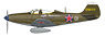 P-39N エアラコブラ `ソビエト空軍 ババク少佐機` (完成品飛行機)