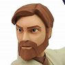 Star Wars Clone Wars/ Obi-Wan Kenobi Bust Bank (Completed)